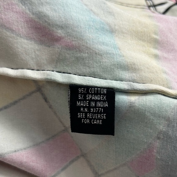 90s VTG “Picasso-style" Multicolor Abstract Wearable Art -Kaktus Jacket 4 Season - Picture 10 of 14